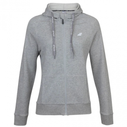 BABOLAT Exercise Hood Jacket – High Rise Heather – Girls